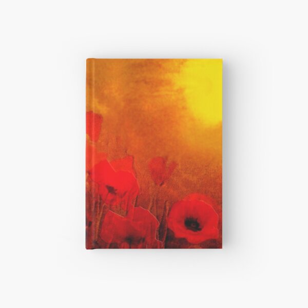 Poppy heaven Hardcover Journal
