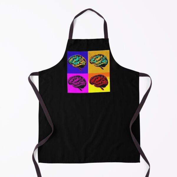 Item preview, Four Colorful Brains - Neuroscience, Psychology, Psych, Psychiatrist, Neuron, Dopamine, Serotonin, Mental Health, Mental Illness, Depression, Anxiety designed and sold by jadedscientist.