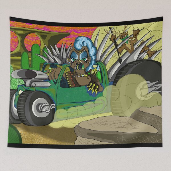 Item preview, Wasteland Roaming designed and sold by WarneArt.