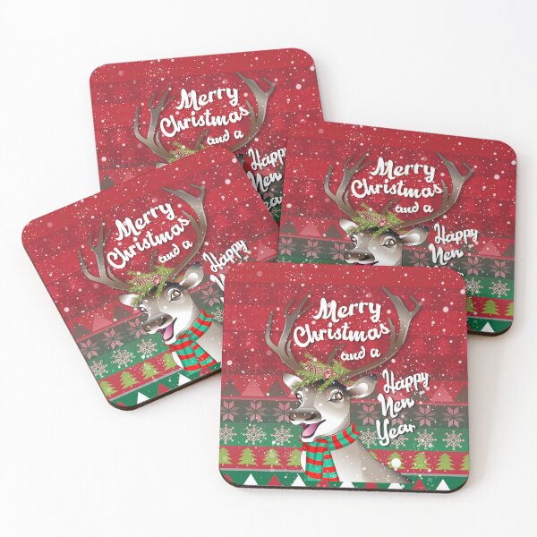 Item preview, Reindeer design - Merry Christmas and happy New Year designed and sold by MagaliC.