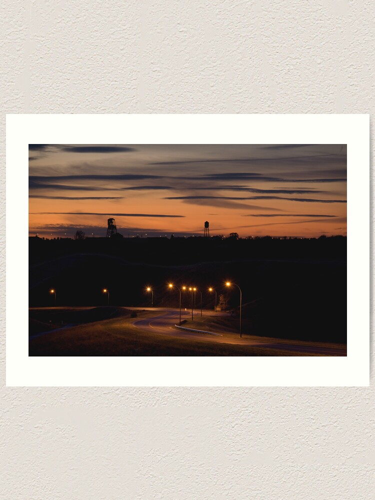 Alternate view of Coulees Art Print
