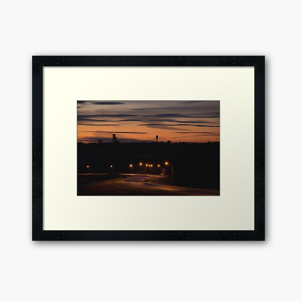 Coulees Framed Art Print