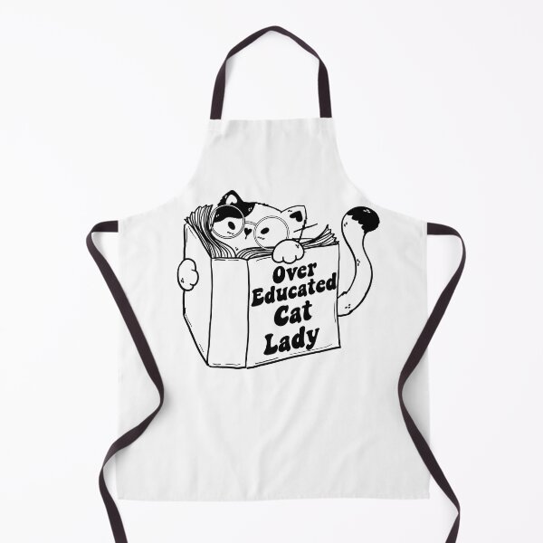 Item preview, Overeducated cat lady, anti republican, feminist shirt, cat lady shirt, educated woman tee, pro choice shirt, leftist liberal tshirt designed and sold by MJ Koldewyn.