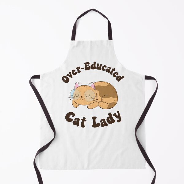 Item preview, Overeducated cat lady, anti republican, feminist shirt, cat lady shirt, educated woman tee, pro choice shirt, leftist liberal tshirt designed and sold by MJ Koldewyn.