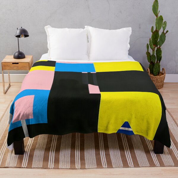 Item preview, Playful Geo Abstract Art - Fun and Games - Retro - Vibrant Colours on White designed and sold by Inomaly Art.