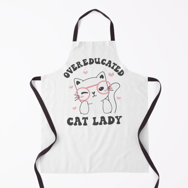 Item preview, Overeducated cat lady, anti republican, feminist shirt, cat lady shirt, educated woman tee, pro choice shirt, leftist liberal tshirt designed and sold by MJ Koldewyn.