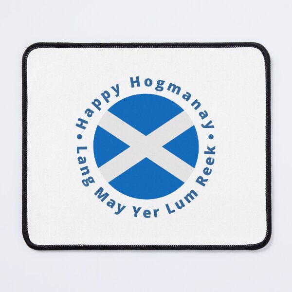 Item preview, Happy Hogmanay Lang May Yer Rum Leek Scottish New Year's Eve designed and sold by ModkMerch.