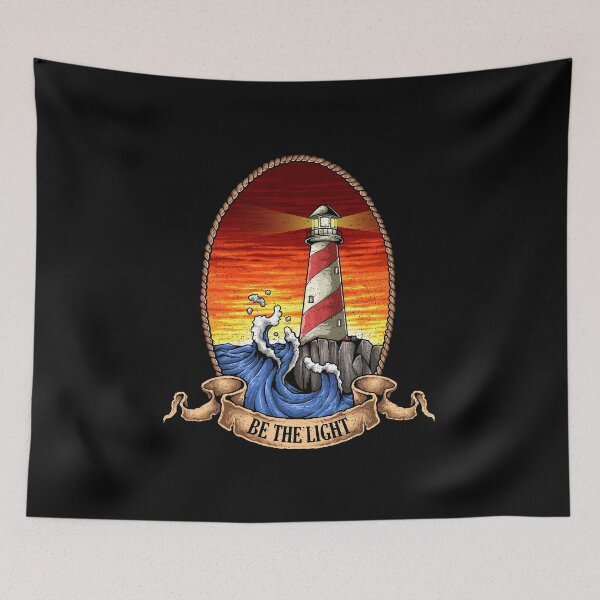 Item preview, Sea lifestyle fans gifts. Lighthouse, be the light! designed and sold by paulo silveira.