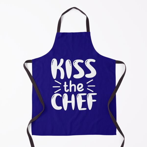 Item preview,  Kiss The Chef, Chef Gift, Funny Chef Quote, Funny Cook Quote designed and sold by DesignHouse07.