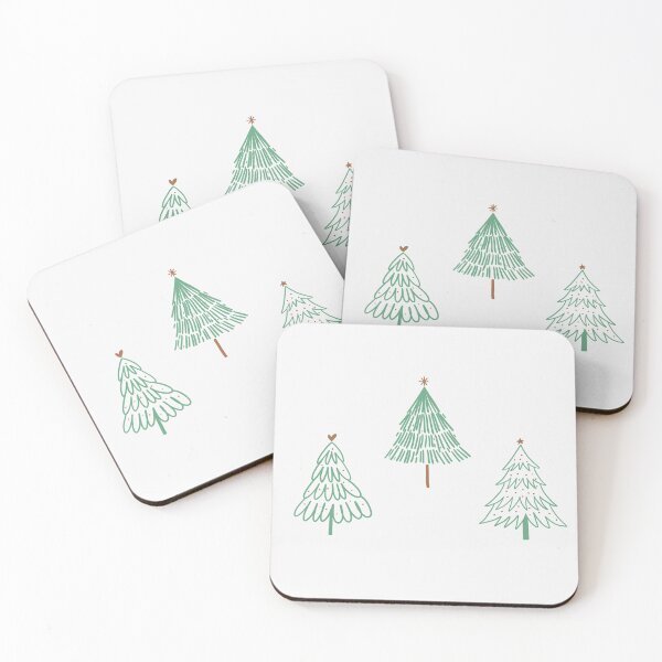 Item preview, Green Christmas Tree Trio designed and sold by tearracreative.