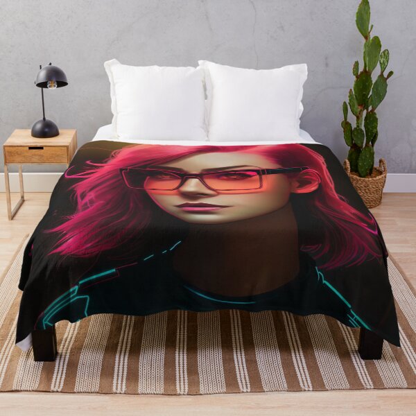 Aperçu de l'œuvre Beauté Synthwave créée et vendue par Binary-Ko.