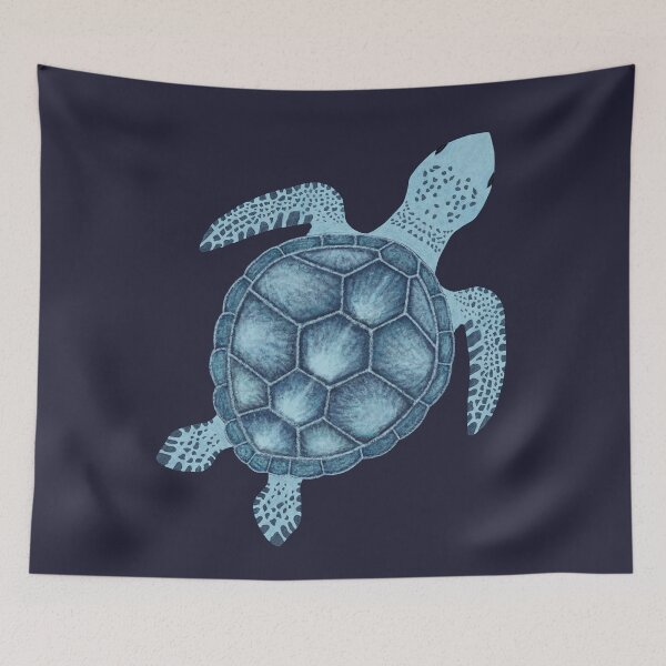 Item preview, Blue Sea Turtle designed and sold by ReverieDaze.