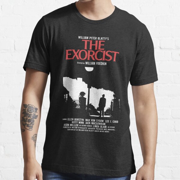 Tshirt essentiel for Sale avec l'œuvre « Le film de l'exorciste » de l'artiste GregoryFalk