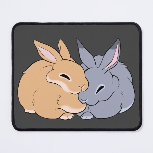 Item preview, Cuddling Bunnies designed and sold by SleepingFoxArt.
