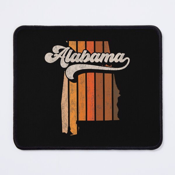 Item preview, Vintage Alabama Retro 70s Stripes Silhouette Distressed designed and sold by JackSadowski.