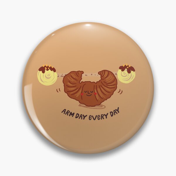 Item preview, Arm day every day designed and sold by littleredcheeks.