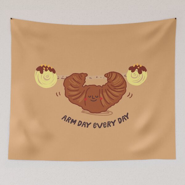 Item preview, Arm day every day designed and sold by littleredcheeks.