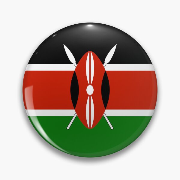 Item preview, Kenyan Flag of Kenya designed and sold by Bruiserstang.