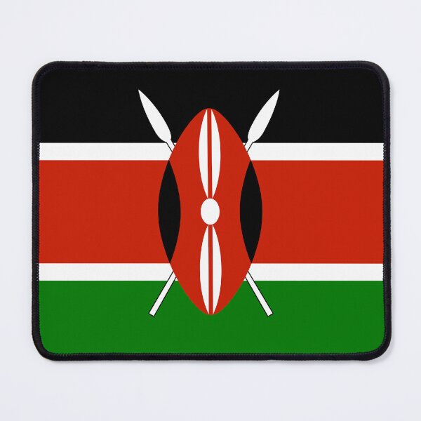 Item preview, Kenyan Flag of Kenya designed and sold by Bruiserstang.