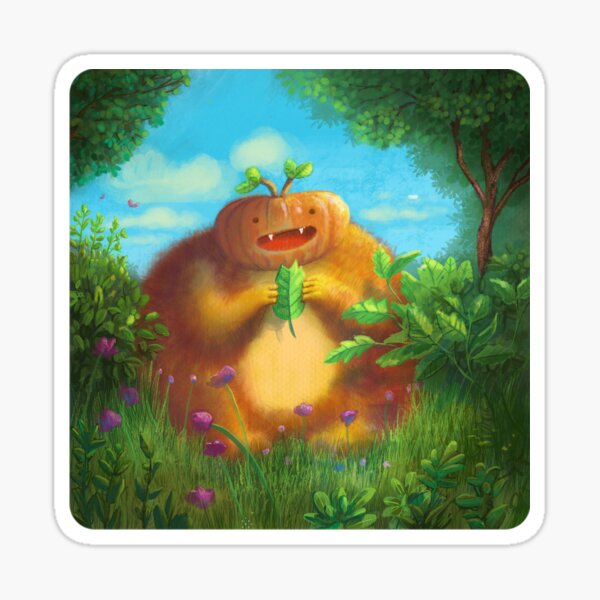 Item preview, Pumpkin Monster! designed and sold by Jonathan Nix.