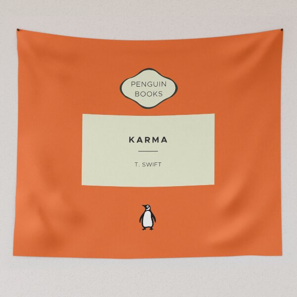 Item preview, Karma Book Cover designed and sold by Olivia Wrisinger.