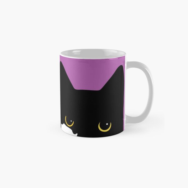 Tuxedo Cat Glare Classic Mug