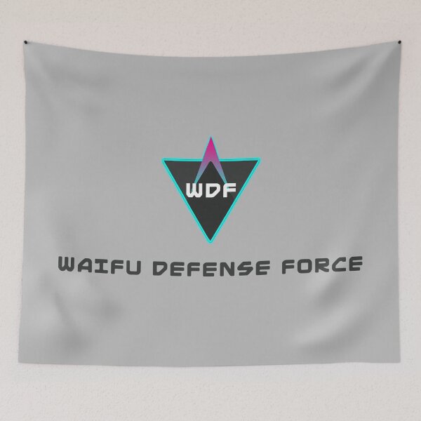 Item preview, Waifu Defense Force (Salty Bet) designed and sold by muwumbe.