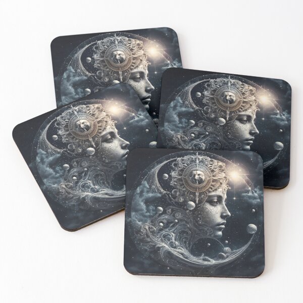 Item preview, Esoteric Wall Art, Metal Wall Art, Cancer Cosmic Fantasy Esoterical View of the Zodiacal Signs designed and sold by esoTeriko.