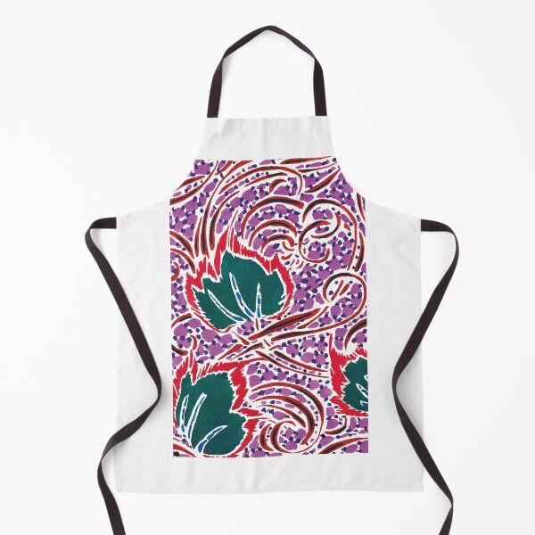 Item preview, EA Séguy botanical floral print – lavender and green designed and sold by rpvga.