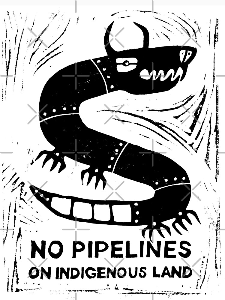 No Pipelines! Indigenous People by ArtWithHearts11