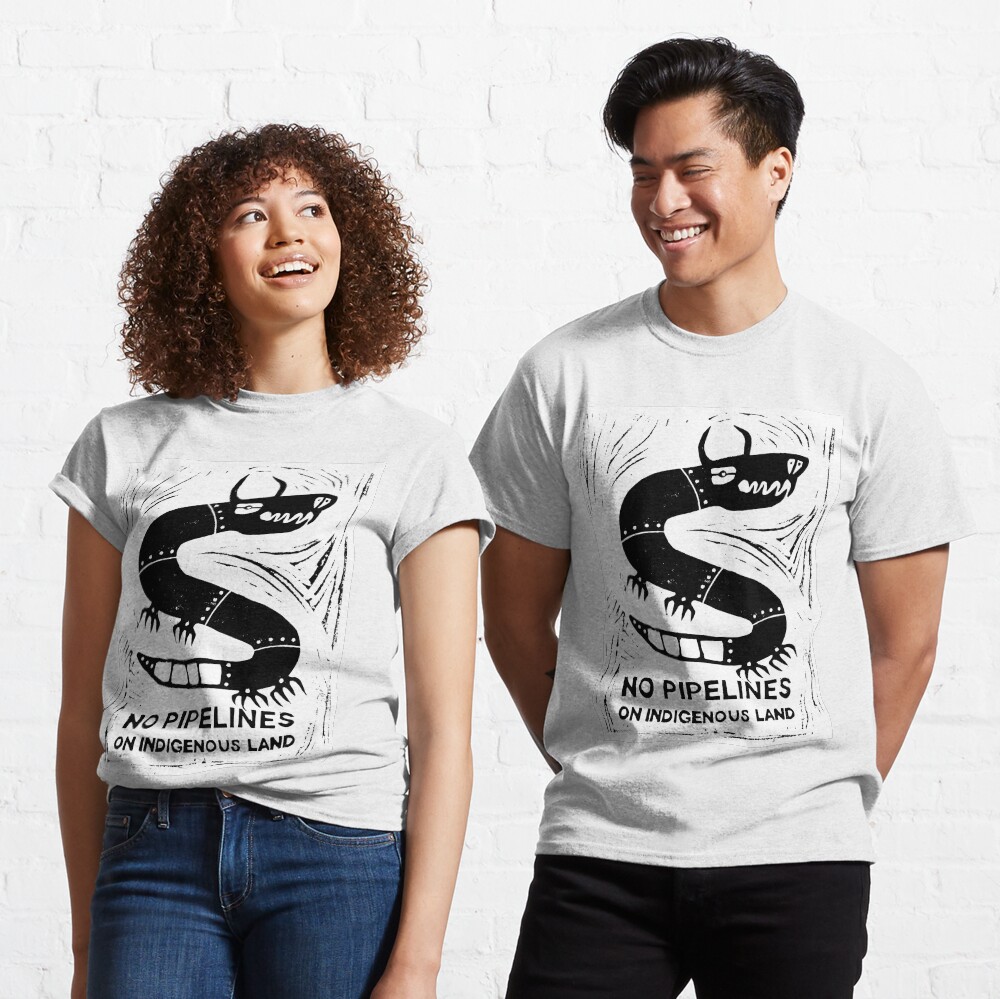 No Pipelines! Indigenous People Classic T-Shirt
