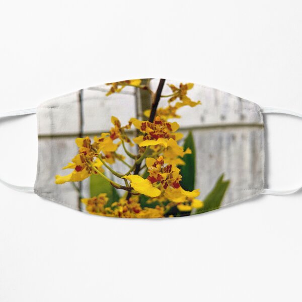 spotted orchid Flat Mask