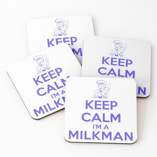 Item preview, Keep calm, I'm a milkman designed and sold by Dis-An-Dat.