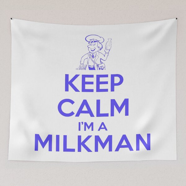 Item preview, Keep calm, I'm a milkman designed and sold by Dis-An-Dat.