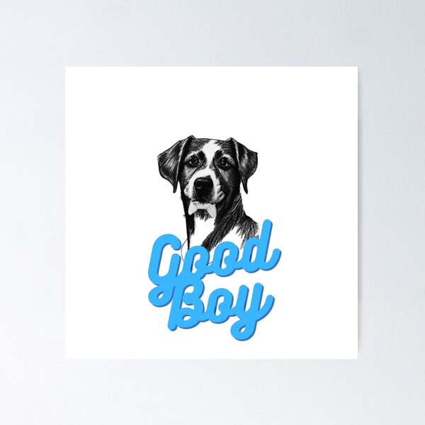 Item preview, Good Boy Dog Sketch designed and sold by ljboy99.