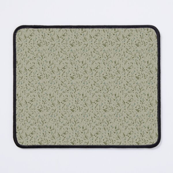 Item preview, Delicate tossed floral design - gentle greens colourway designed and sold by SCdesignqld.