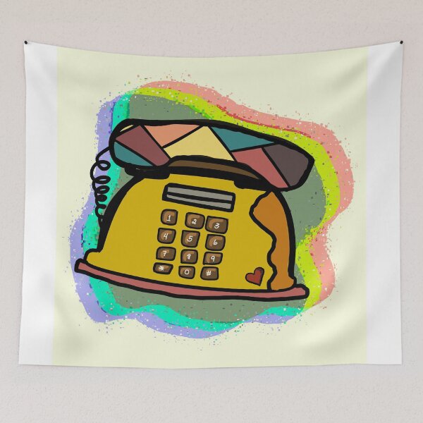 Item preview, Telephone designed and sold by artsyfartsyGMD.