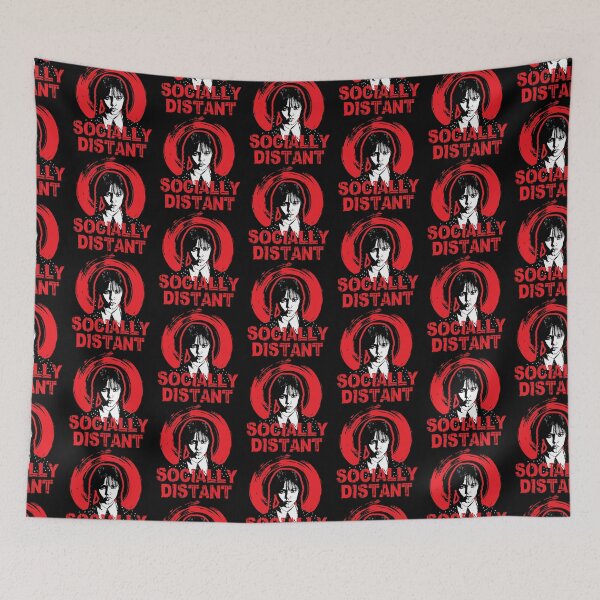 Item preview, Socially Distant Goth Girl designed and sold by Alema Art.