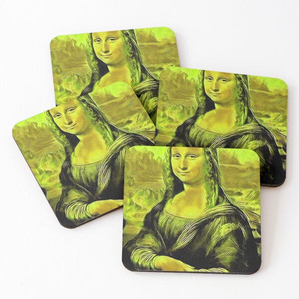Item preview, Mona Lisa (72), Da Vinci's famous painting reimagined. designed and sold by thalasson.