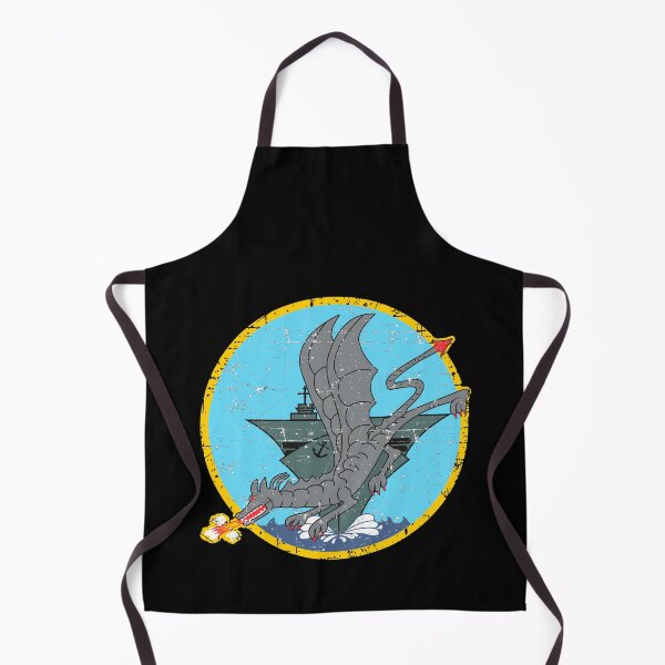 Item preview, USN VF-192 Strike Fighter Squadron - Early Squadron Insignia- Grunge Style designed and sold by pzd501.