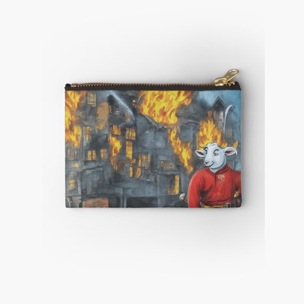 Item preview, Frankie the fire fighting goat designed and sold by CaptainClop.