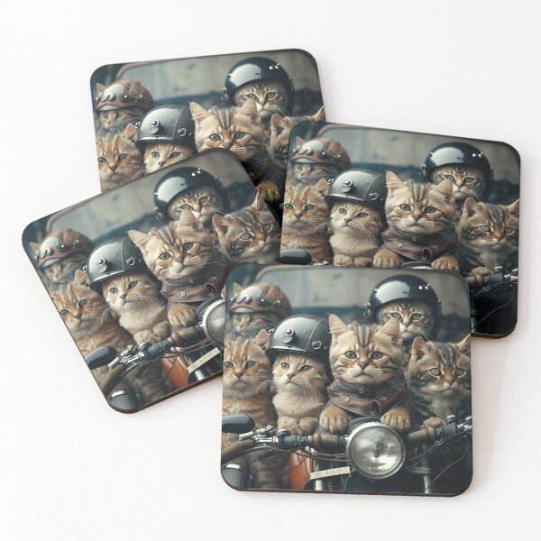 Item preview, Cat gang! designed and sold by FreeBot99.