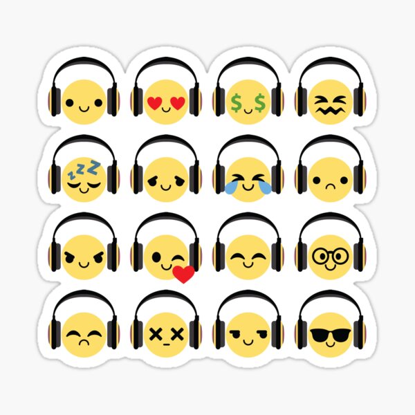 matching headphone stickers｜TikTok Search