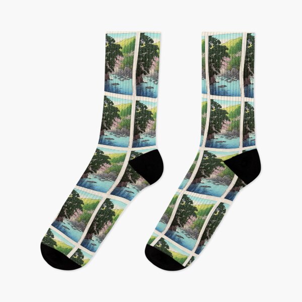 Item preview, Kawase Hasui  Spring In Yugashima, Izu | Shaha Place Called Home  Kawase Hasui   designed and sold by TeeARTHY.