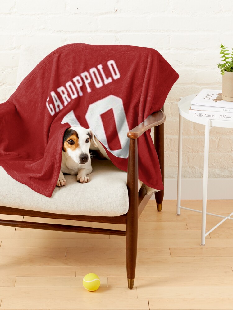 Jimmy Garoppolo' Pet Blanket by Mikalozan