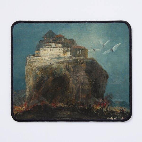 Item preview, A City on a Rock | Francisco Goya Follower | 1850 Landscape Art designed and sold by CJET.