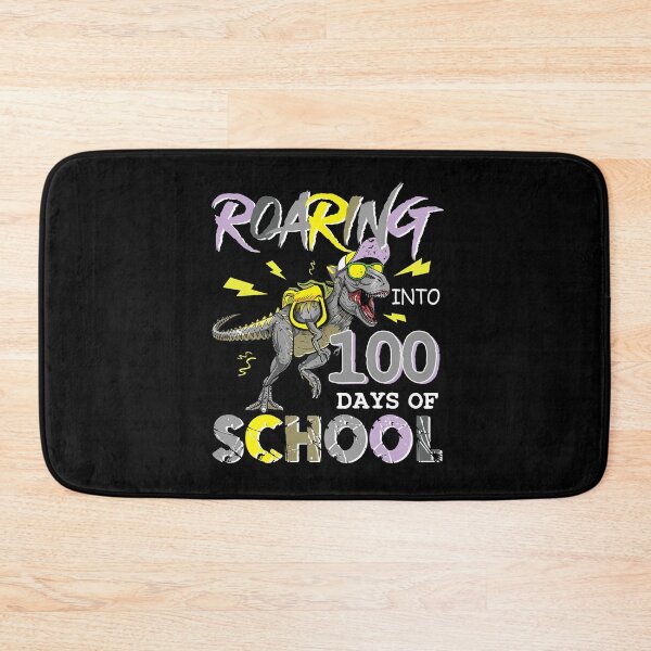 Item preview, Roaring Into 100 Days Of School Dinosaur Rex Boys   designed and sold by SamArtistbyAUS.