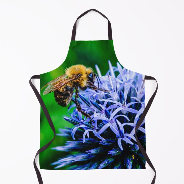 Item preview, Bee On Small Globe Thistle 2 designed and sold by Robert Alsop.