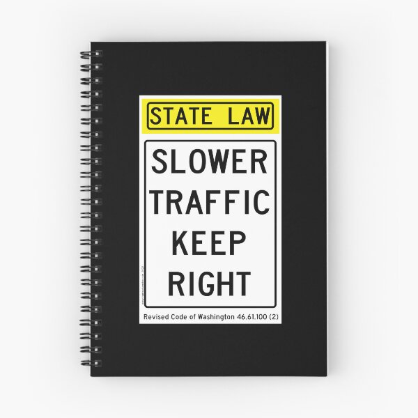 Item preview, Slower Traffic Keep Right - Washington designed and sold by thatraulsanchez.
