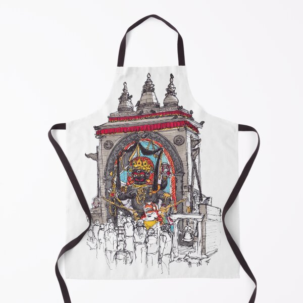 Item preview, Kal Bhairab - Durbar Square - Kathmandu Sketch designed and sold by Tom Napper Design.